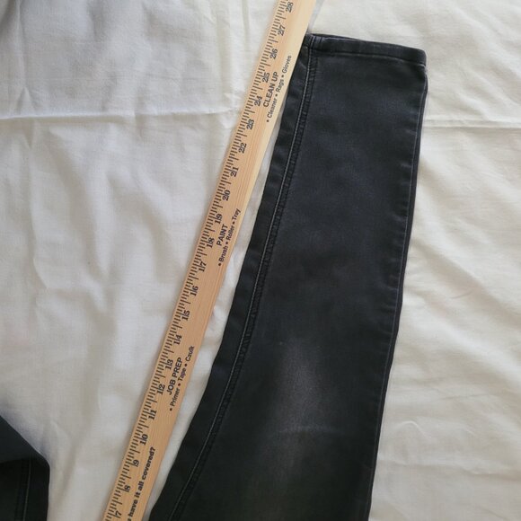Black Skinny Jeans Size 11 Love Fire - Picture 9 of 12
